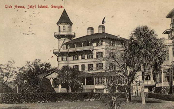 The old clubhouse, Jekyll Island, Georgia.