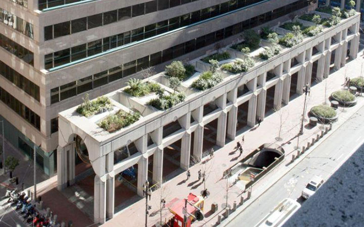 Exterior of the Federal Reserve Bank of San Francisco building