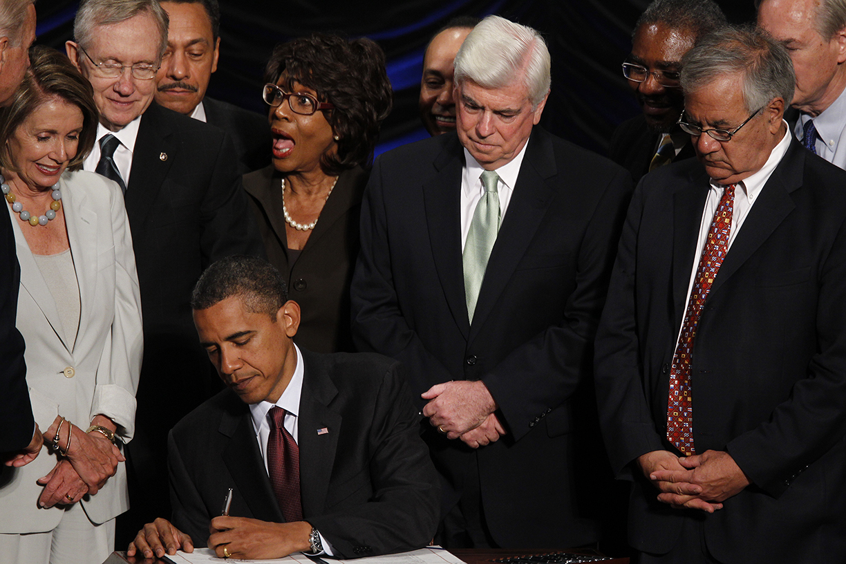 This wide-ranging legislation was signed by President Obama in 2010
