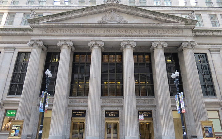 Continental Illinois bank building