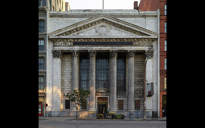 <p>The First National Bank Building First National Bank Building, also known as the Old Monroe County Savings Bank Building (Image&nbsp;<a>LC-DIG-highsm-52790</a> via Photographs in the Carol M. Highsmith Archive, Library of Congress, Prints and Photographs Division)</p>